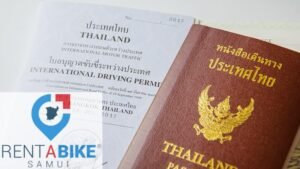 international driving permit rent a bike samui