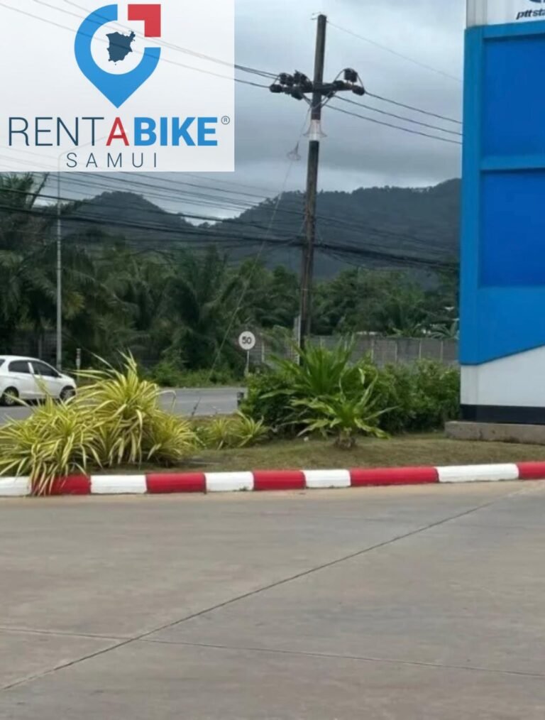 parking in koh samui rent a bike samui