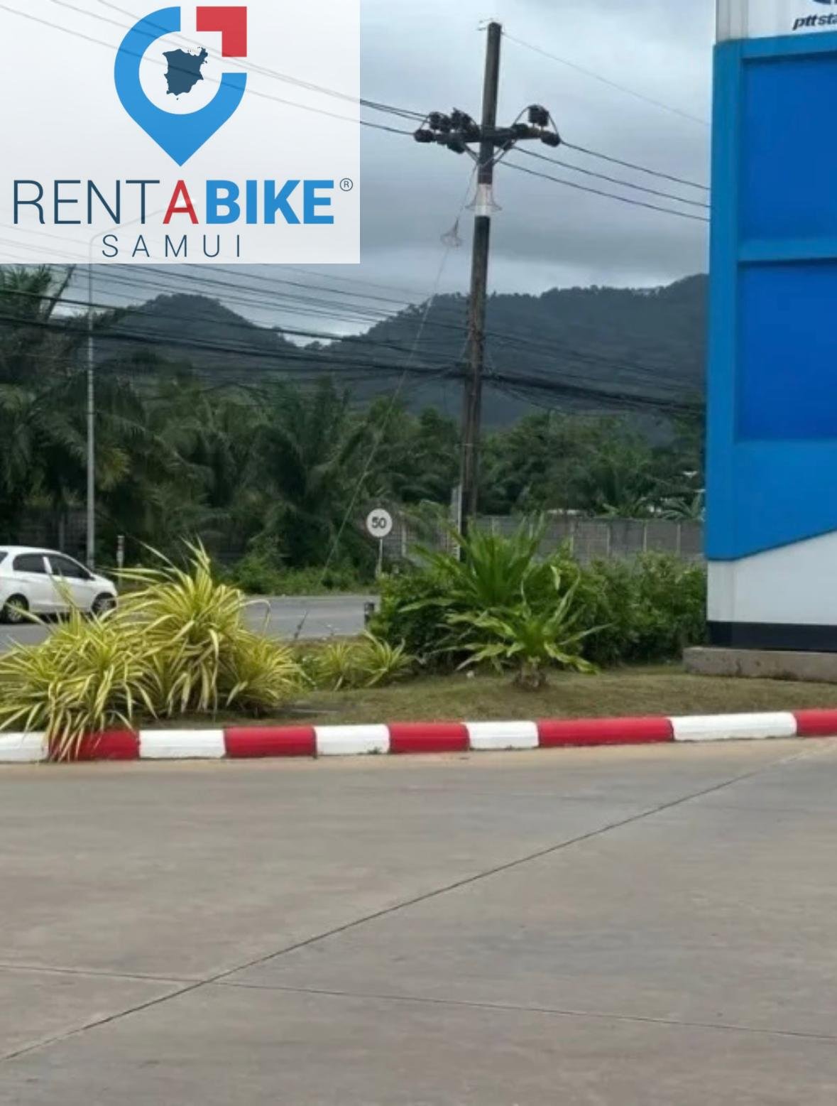 parking in koh samui rent a bike samui