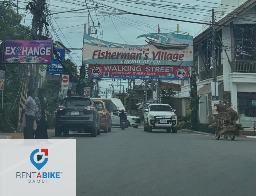 Bophut Scooter Rental: Ride to Fishermans Village