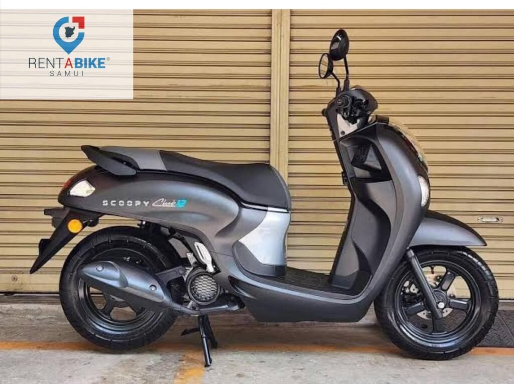 Honda Scoopy 110cc Rental Samui: Ultra-Budget Scooter